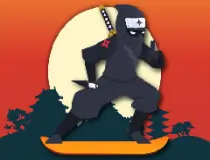 Lava And Ninja Skateboar...