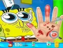 Spongebob Hand Doctor Ga...